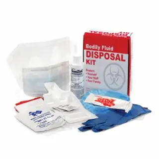 Safetec 1216 Bodily Fluid Disposal Kit Biohazard Incidents