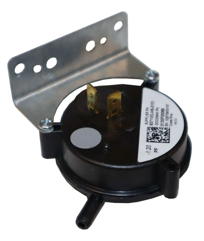 Goodman 0130F00068 Pressure Switch Gray -1.20 inches PF