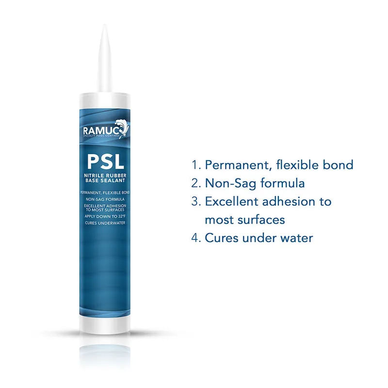 Ramuc 922100001 PSL Nitrile Rubber Caulking - Cartridge