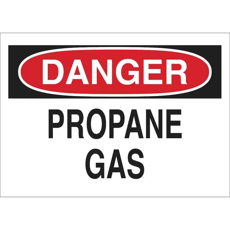Brady 22341 Chemical and Hazardous Materials Sign 10 in Width x 7 in Height