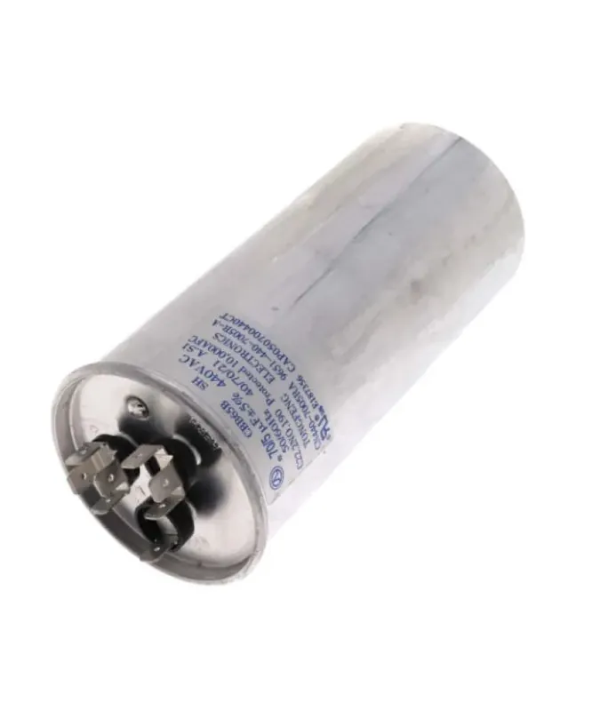 Goodman CAB050700440CT Capacitor, 70+5 MFD, 440V, Round REPLACEMENT GDMCAP050700440RTP