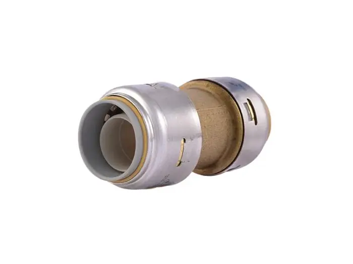 Sharkbite UR4008 Max Polybutylene Conversion Coupling 1/2 inches x 1/2 inches