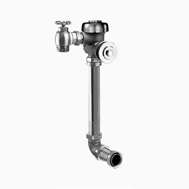 Sloan Led 3788700 609-1 8 3/4 Ldim 1.0 gpf Rear Spud Single Flush Concealed Manual Urinal Flushometer