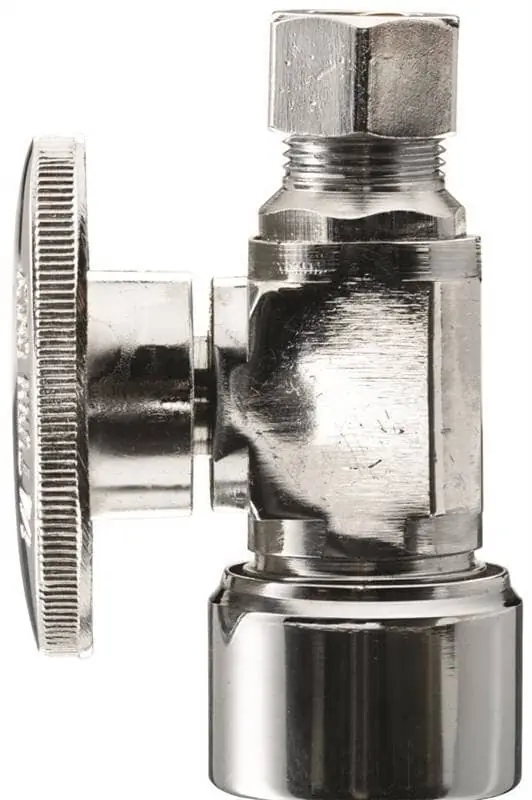 Keeney PP2068POLF stop valve 5/8 x 3/8 in compr