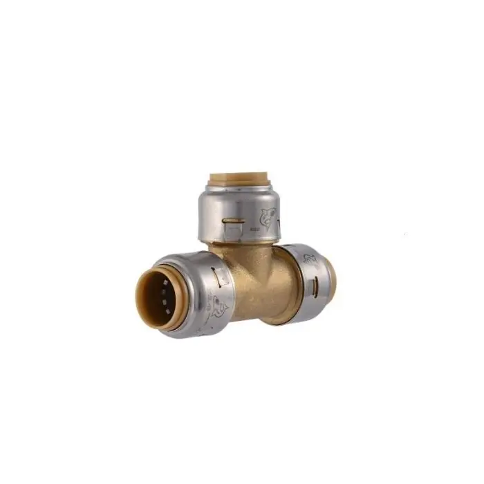 Sharkbite UR362 Max 1/2 in. Push-to-Connect Brass Tee Fitting