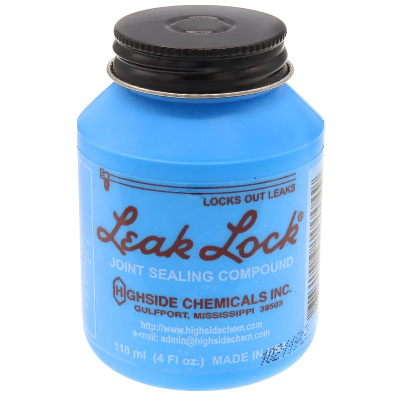 Supco HS10004 Leak Lock 4 Oz Brush Top Plastic Jar