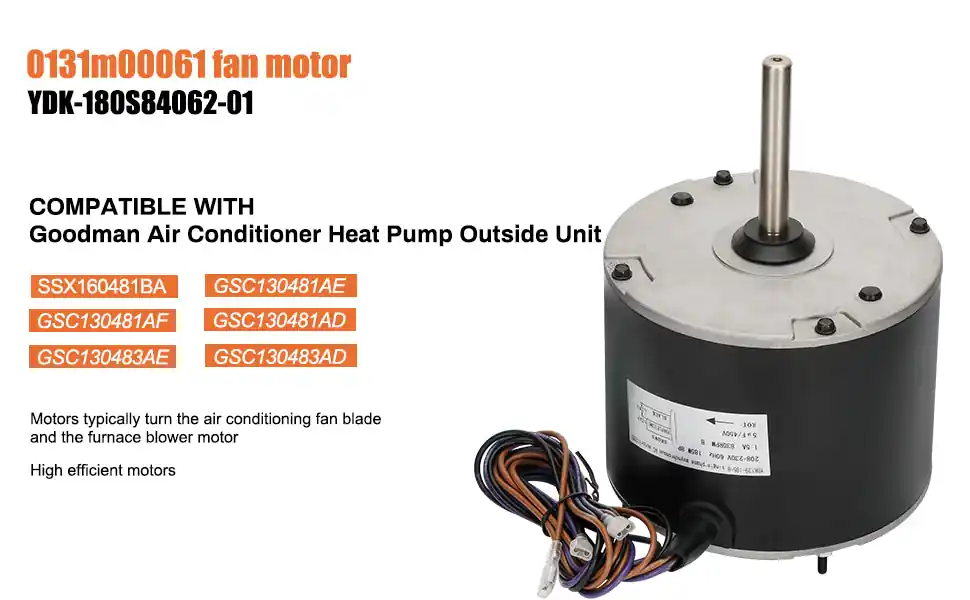 Goodman 0131M00061S cndnsr mtr 1/4 hp
