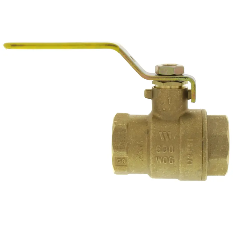 Watts 0450104 LFB6080G2 1 inches Full Port Threaded Bronze Ball Valve (Lead Free)
