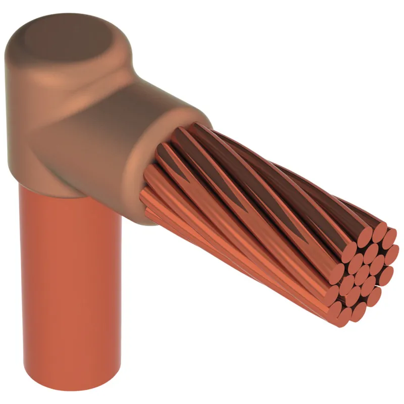 Nvent GRC181V Erico C Mold Horiz. #2 Cable to Vertical 3/4 inches Cu Grd Rod