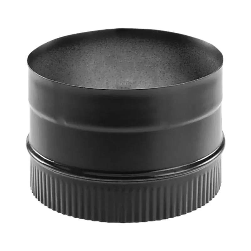 Duravent 8DBK-AD DuraBlack Stovetop Adapter 8 in x 4 in L