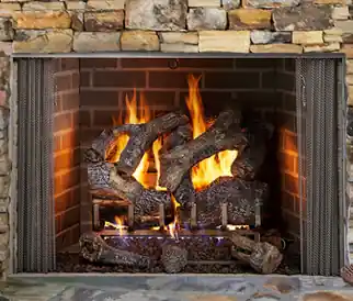 Majestic ODCTGWD-42H Cottagewood 42 inches Outdoor Wood-Burning Fireplace