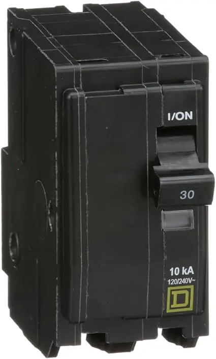 Schneider Electric QO230 2P 3 Qwik Open Mini Circuit Breaker 30 Amp (5-Pack)