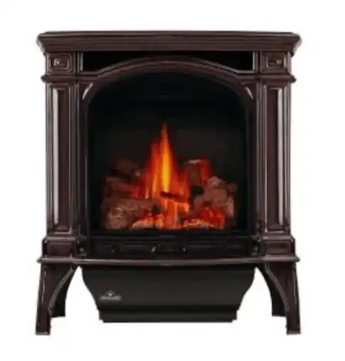 Napoleon Hearth GDS25N Bayfield Cast Iron Direct Vent Gas Stove 24-Inch Electronic Ignition
