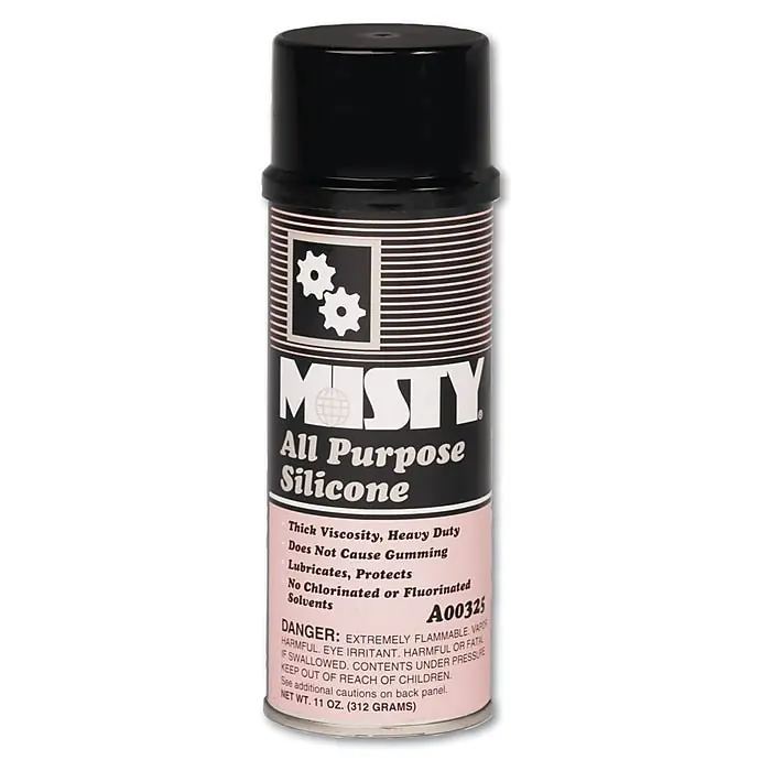 Misty 1002092 All Purpose Silicone 11 oz Aerosol Can