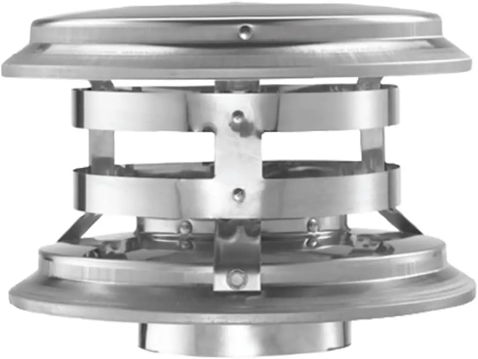 Duravent 3PVP-VC PelletVent Pro VC Vertical Cap 3 Inch