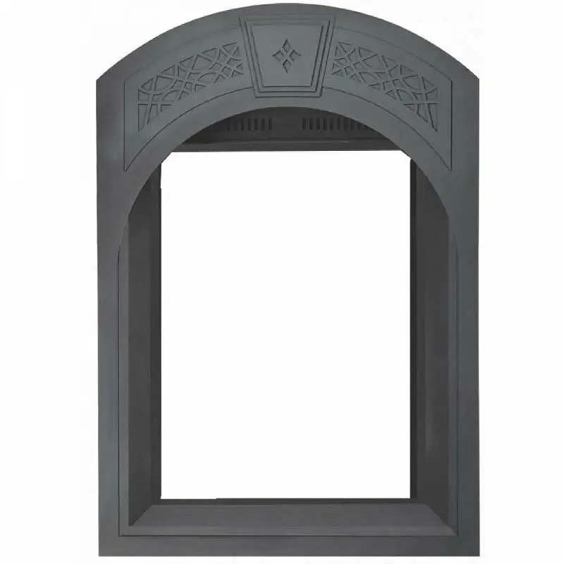 Napoleon AFK82-1SB arched heritage pattern surround with safety barrier