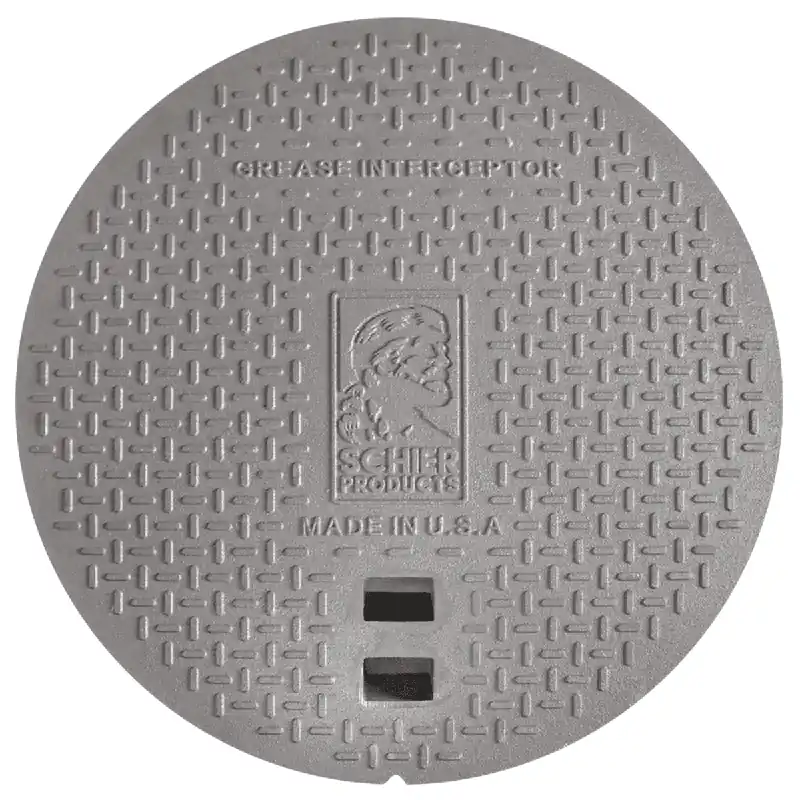 Schier 9500-007-01 h-20 Rated 24 inches Pickable Cast Iron Cover for SV24