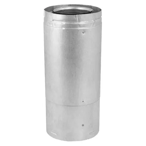 Duravent 58DVA-17TA Pipe DirectVent Pro Adjustable 5 x 8 x 11-17 Inch Aluminum/Galvanized