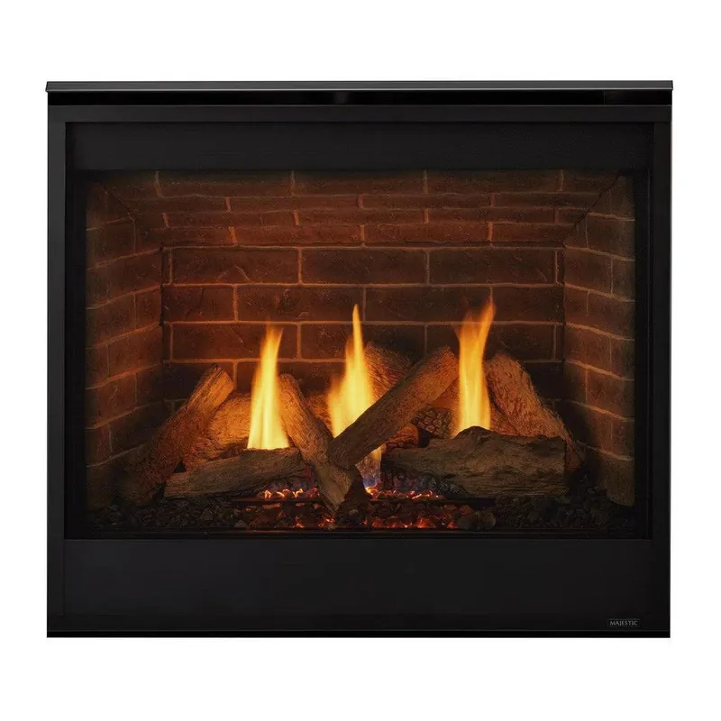 Majestic QUARTZPLA36IN Quartz Series Gas Fireplace 36 inch