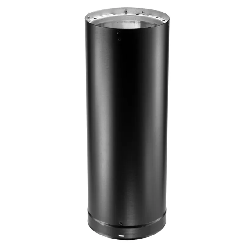 Duravent 8DVL-48 DVL Galvanized Stainless Steel Double Wall Wood Burning Stove Pipe 48 x 8 Inch