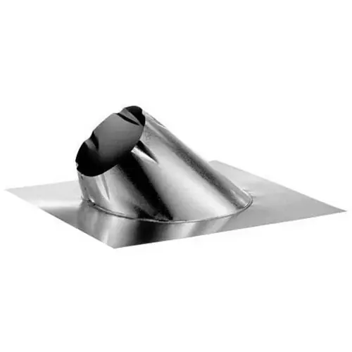 Duravent 8DT-F12 Roof Flashing DuraTech Adjustable 8 Inch Galvalume 7/12-12/12 Inch