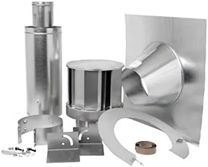 Napoleon Hearth GD412 direct vent fireplace roof terminals roof terminal kit for flat roofs