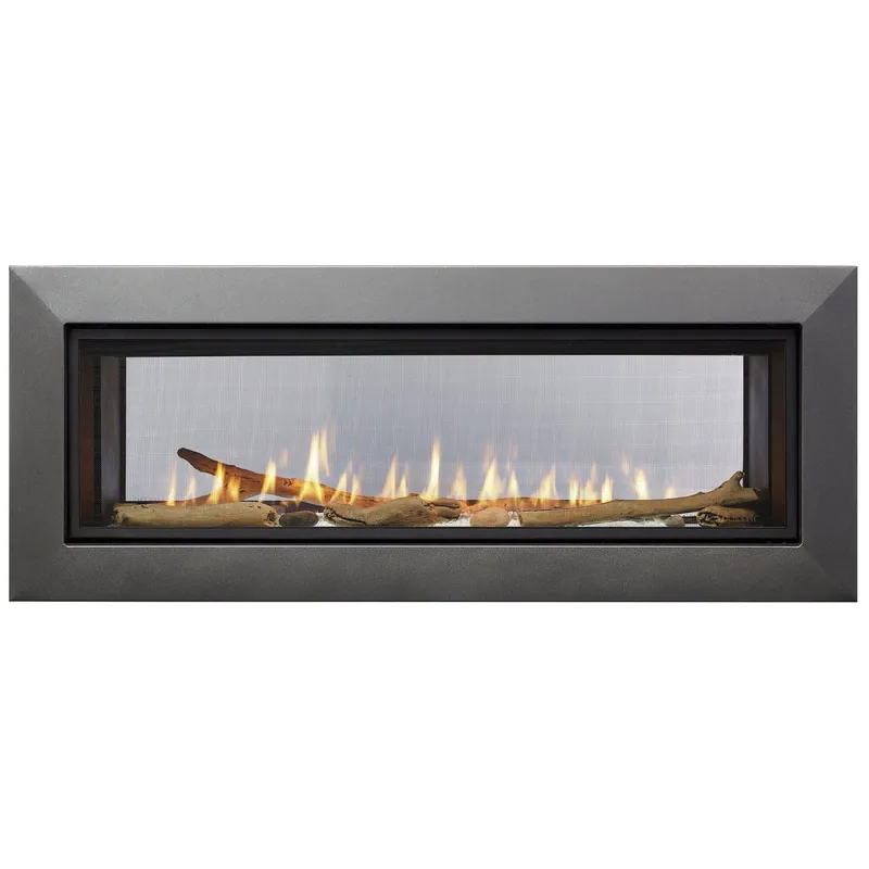 Majestic ECHEL36STIN-C Echelon II 36 Inch See-Through Top Direct Vent Natural Gas Fireplace
