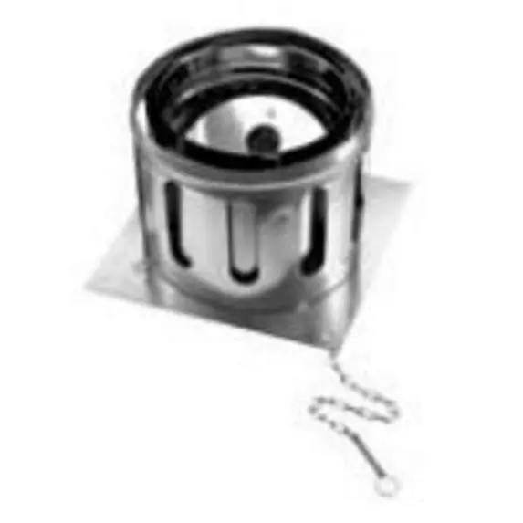 Duravent 16DCA-APD Anchor Plate with Damper (16 inches x 19 inches)