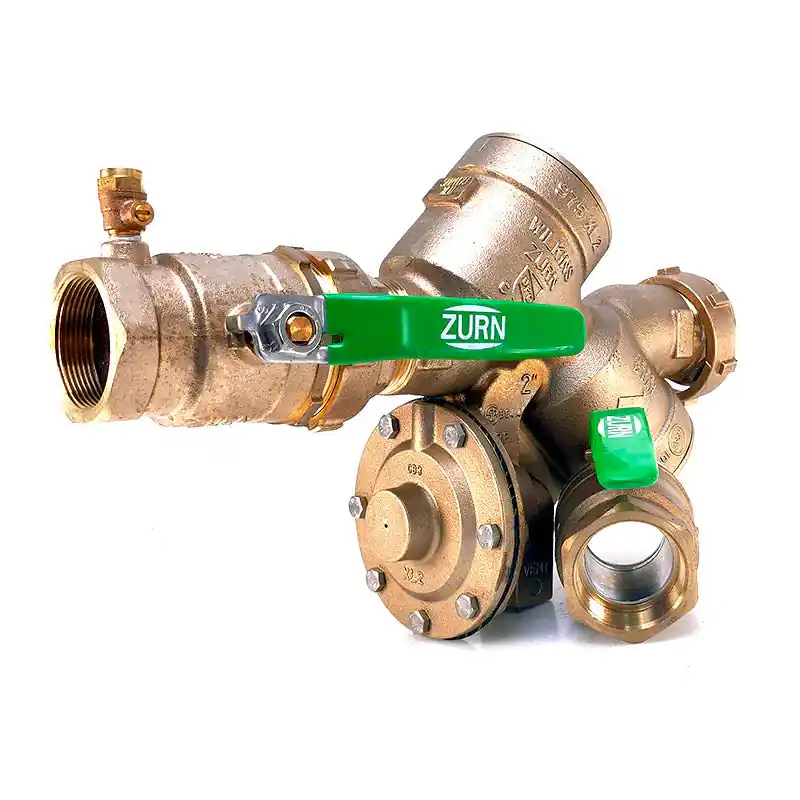 Wilkins 114-975XL2U 975XL2U Reduced Pressure Principle Assembly with Union Ball Valves