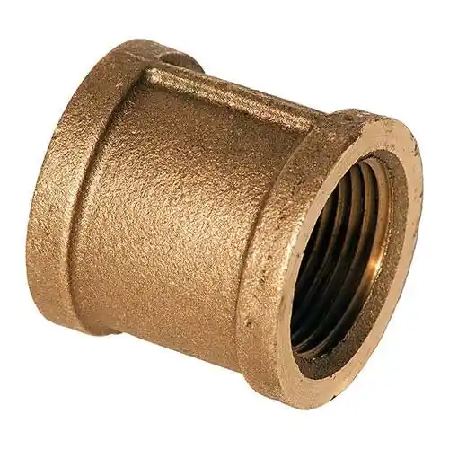 Merit Brass NL111-16 Coupling 1 in NPT x 1 in NPT 125 lb