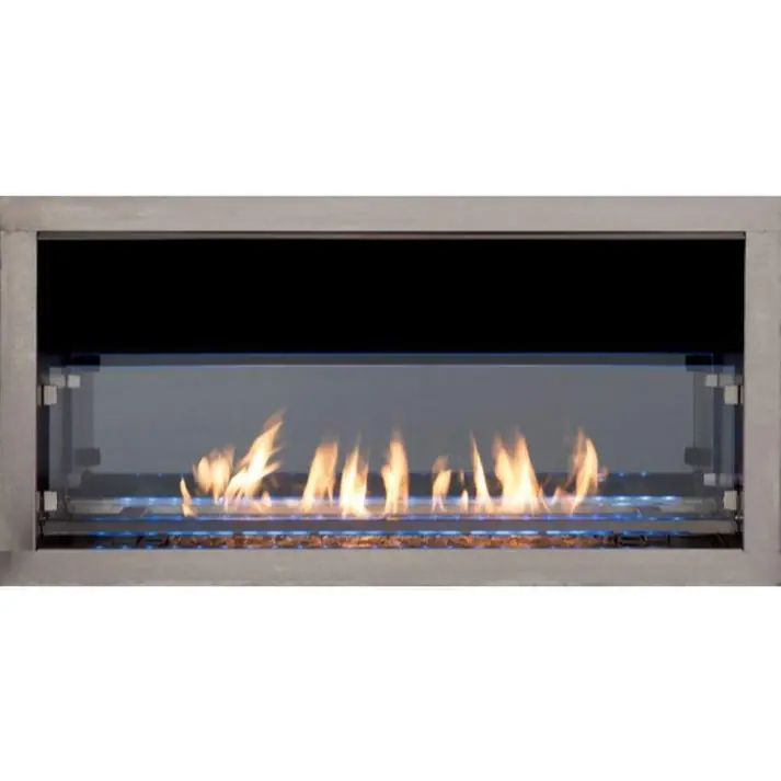Superior ODLVF48ZEN 48 inches Vent Free Outdoor Linear Fireplace, Electronic Ignition - 43,500 Btu's - Natural Gas