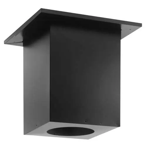 Dura-Vent 46DVA-CS Cathedral Ceiling Support Box 4 Inside Diameter x 6-5/8 Galvanized