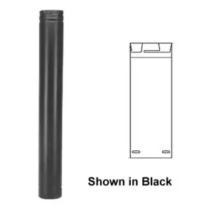Duravent 3PVP-60 Pipe PelletVent Pro Straight Length 3 x 60 Inch