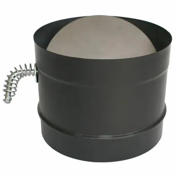 Duravent 6DBK-DS Damper Section 6 inches Black Pipe