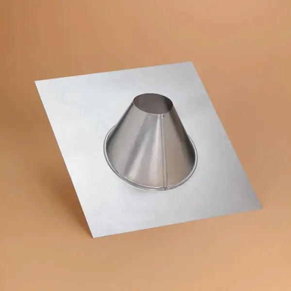 Duravent 3PVP-F6 PelletVent Pro Adjustable Roof Flashing 3 Inch