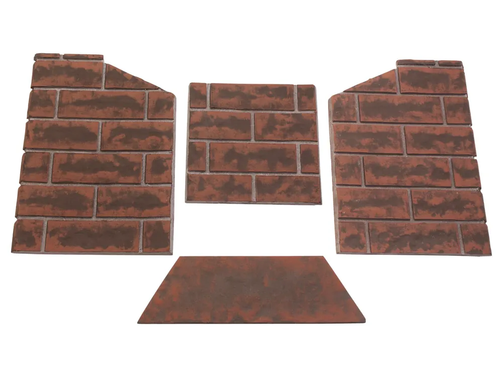 Napoleon Hearth GD870KT Decorative Brick Panels Old Town Red