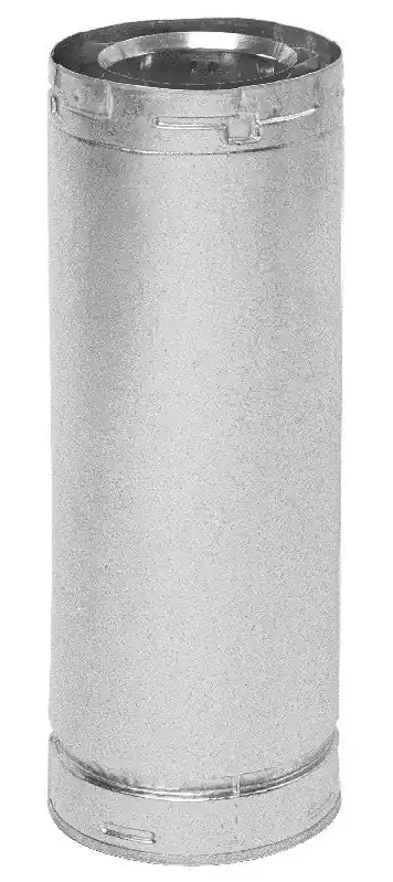 Napoleon Hearth 4D24-BULK 24-in Straight Pipe, 4-in/7-in Venting (Pack of 6)