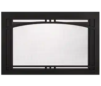 Majestic CASFI35BK Contemporary Arch 35 inches Screen Front - Black