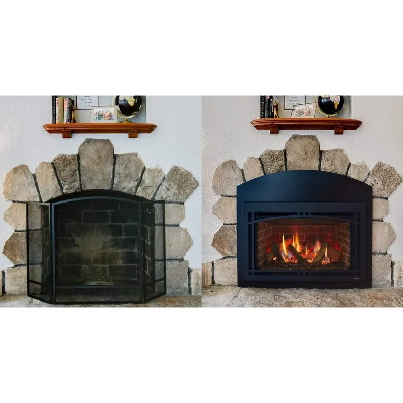 Majestic RUBY25IL Ruby 25 inches Direct Vent Gas Fireplace Insert 17,500 - 27,000 BTU