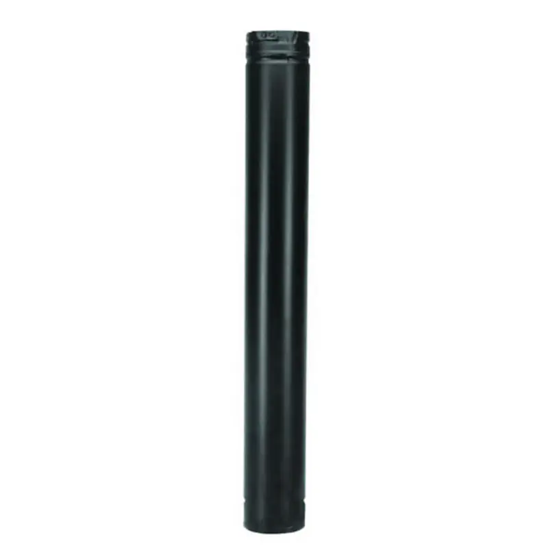 Duravent 4PVP-24B PelletVent Pro Pellet Chimney Straight Black Pipe - 24 inches