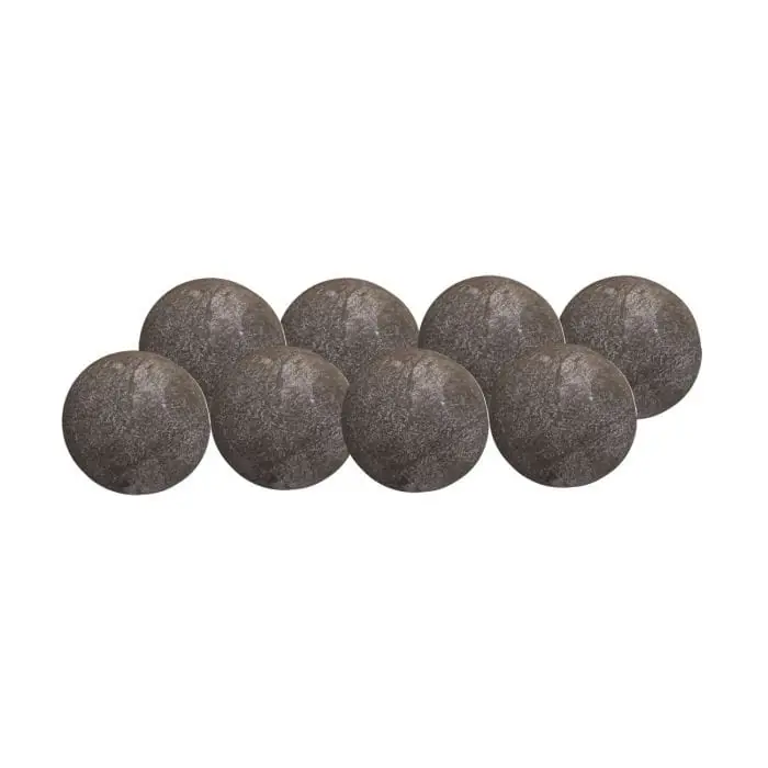 Athena CB4-8-GRY Cannon Ball Set 4-Inch 8-Piece