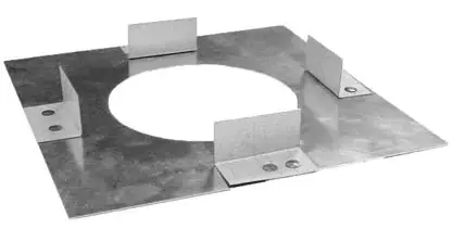 Duravent 8BVFS 8 inches BVENT Firestop Spacer