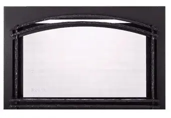Majestic FA-TRI30-BK Forged Arch 30 inches Screen Front