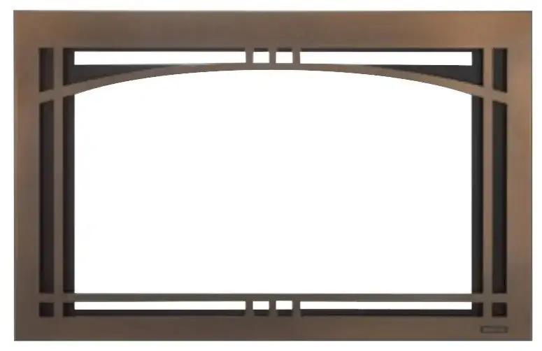 Majestic CASFI35NB Contemporary Arch 35 inches Screen Front