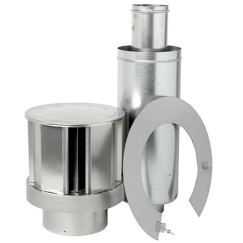 Napoleon Hearth GD-113 Roof Terminal Kit For 4 Inch X 7 Inch Flexible Direct Vent