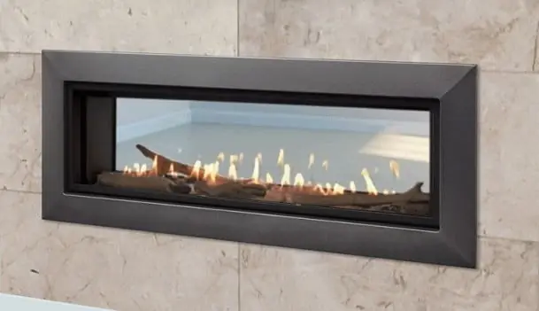 Majestic ECHEL48STIN-C Echelon II See-Through 48 inches Gas Fireplace 40,000 BTU