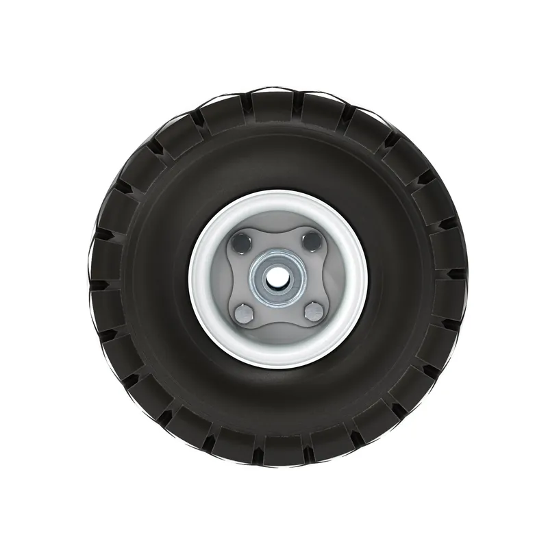 Bon Pro Plus 50-255 Rim with Flat Free Tire 10 inches