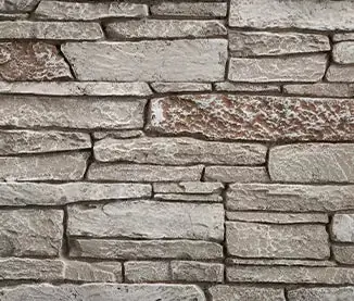Majestic BRICK36MCS 36 inches Castle Stone, 3-piece brick interior panels