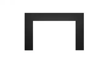 Napoleon Hearth SBK3B2540 Small 3 Sided Backerplate - Black