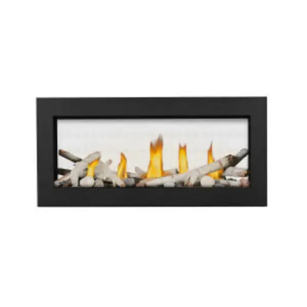 Napoleon Hearth SLF38K Classic Black Surround with Premium Safety Barrier for 38 Inch Vector Series Fireplaces